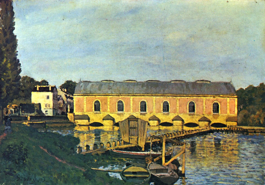 Marly Maskinen - Alfred Sisley