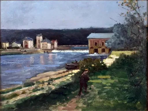 Marly-maskinen - Gustave Caillebotte