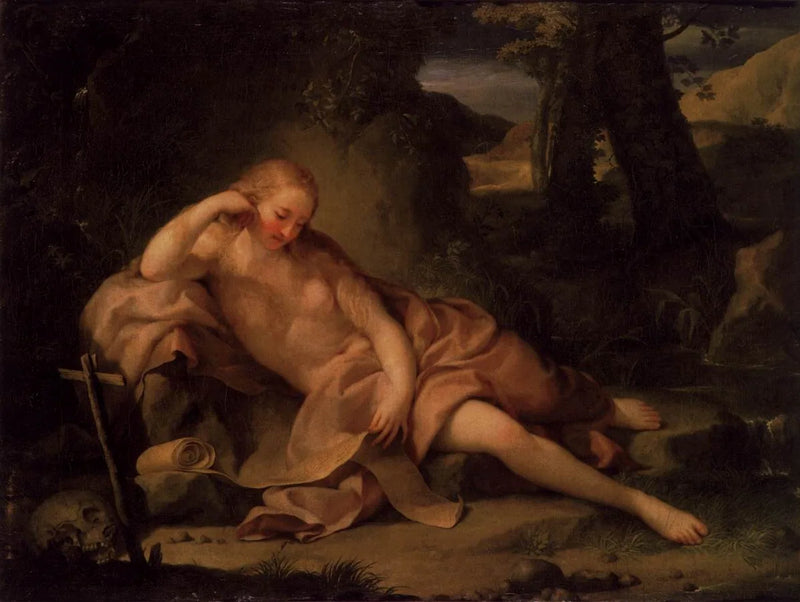 Den fortrydende Madeleine - Anton Raphael Mengs