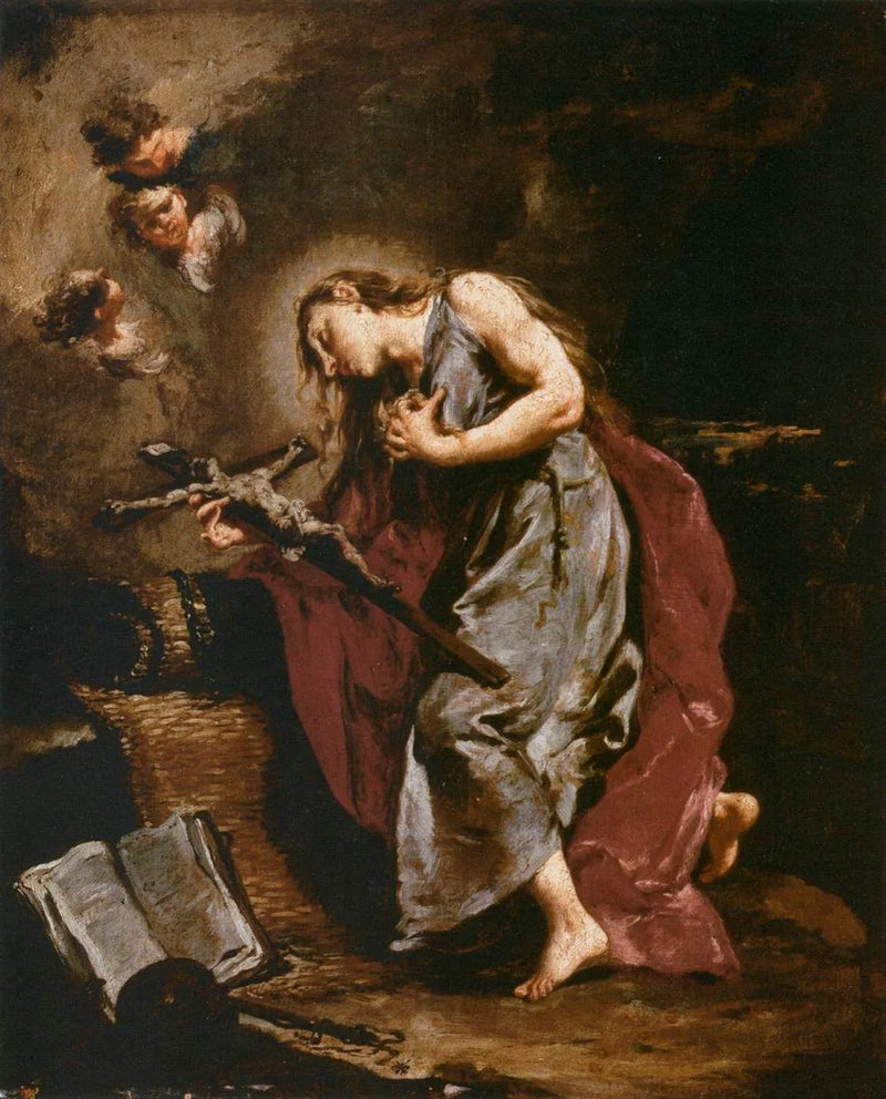 Den fortrydende Madeleine - Giovanni Battista Pittoni