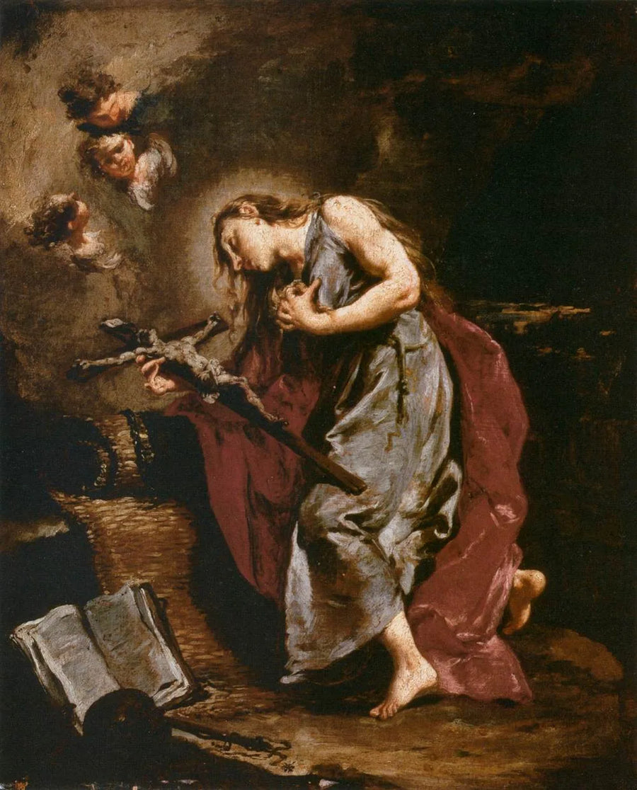 Den fortrydende Madeleine - Giovanni Battista Pittoni