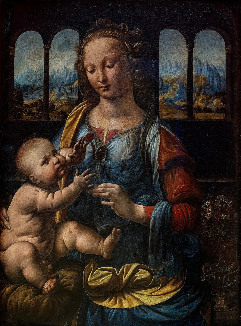 Madonna med nellike - Leonardo da Vinci