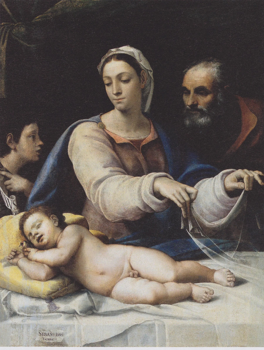 Madonnaen med slør - Sebastiano del Piombo
