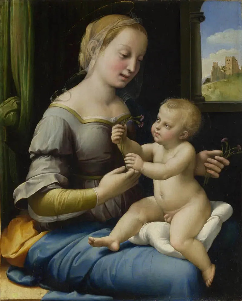 Madonna med nelliker - Raphael Sanzio