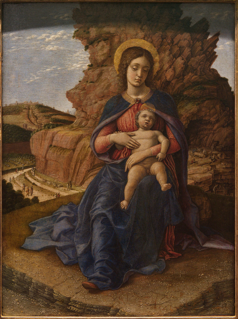 La Madone de la carrière - Andrea Mantegna