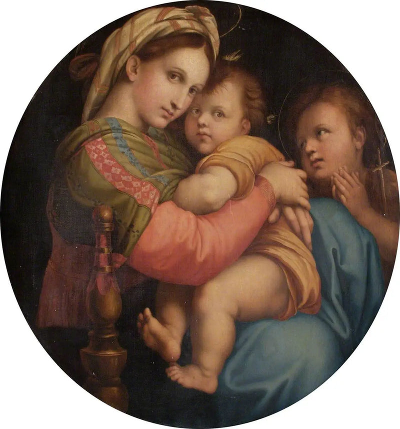 Madonnaen fra stolen - Raphael Sanzio