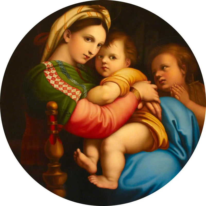 Madonnaen fra stolen - Raphael Sanzio
