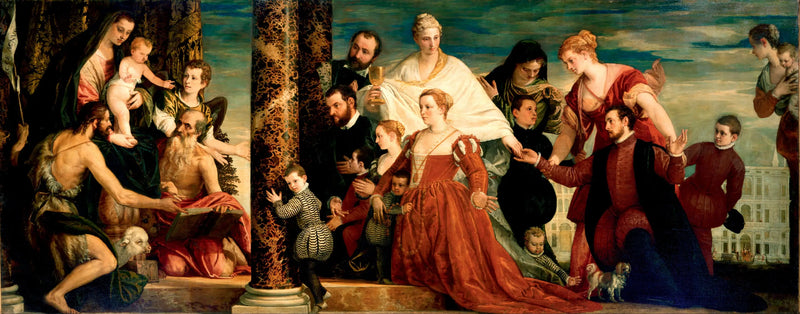 Familien Cuccinas Madonna - Paul Véronèse