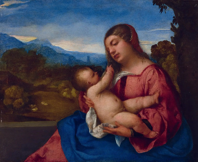 La Madone de Lochis - Titian