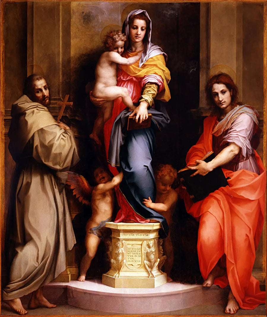 La Madone des Harpies - Andrea del Sarto