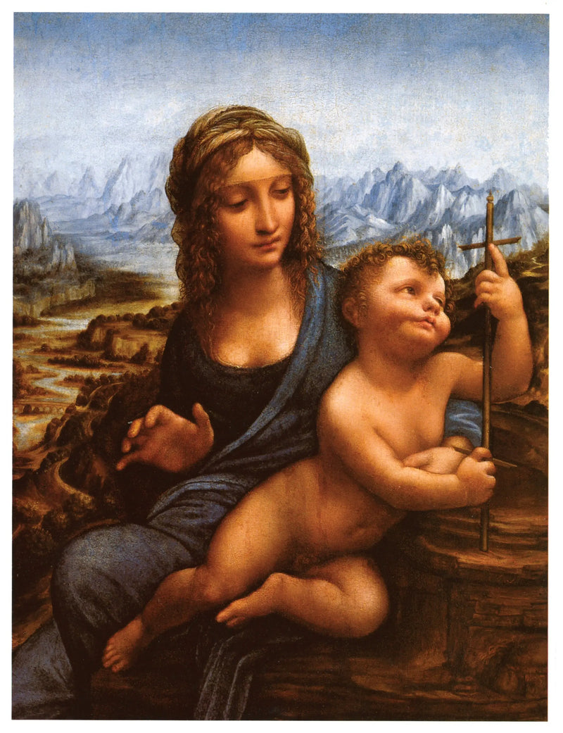 Madonnaen af Bobineur - Leonardo da Vinci