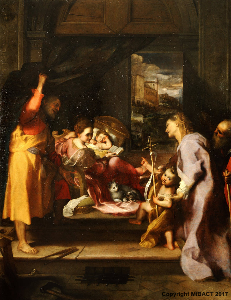 La Madone du Chat - Federico Barroci