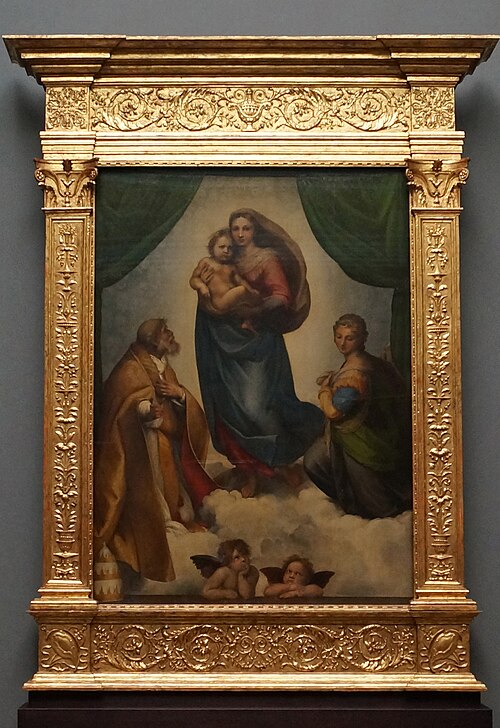 Den Sixtinske Madonna - Raphael Sanzio
