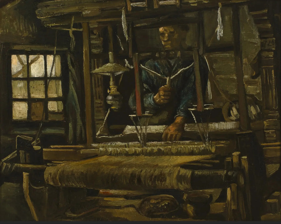 Væveren's hus - Vincent van Gogh