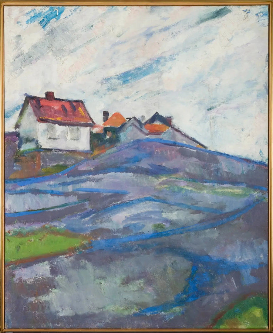 Huset i Skerries - Edvard Munch