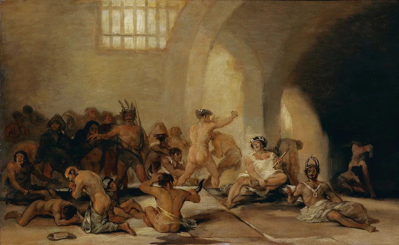 De vanvittiges hus - Francisco de Goya
