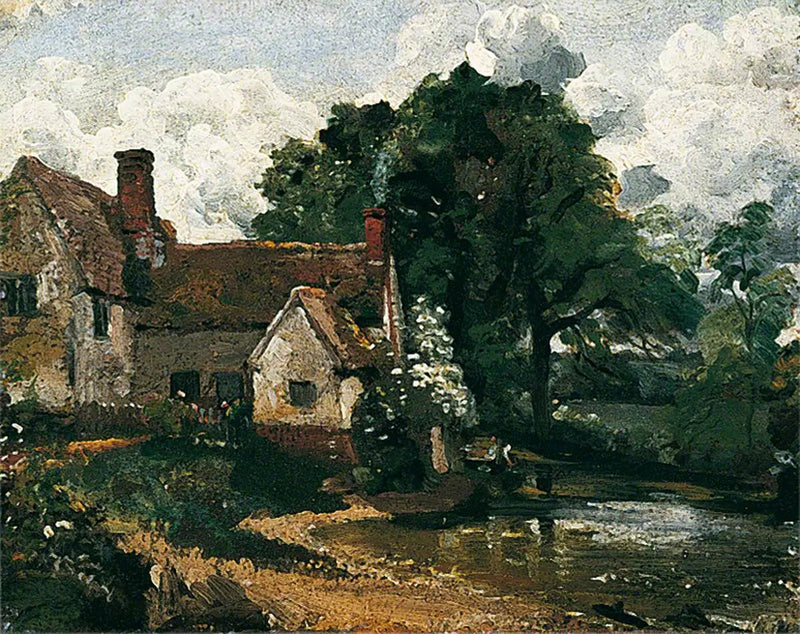 Willy Lott's hus - John Constable