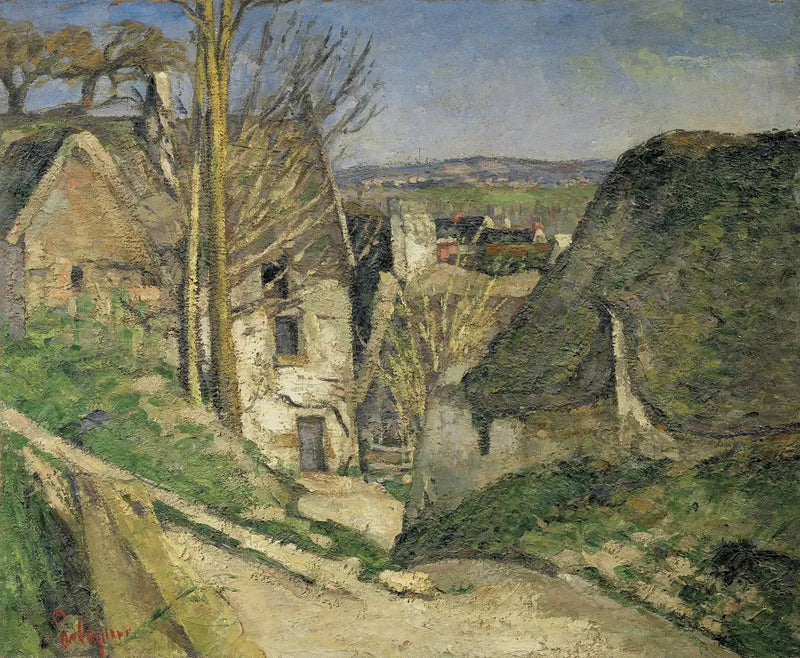 Hængt mandens hus - Paul Cézanne