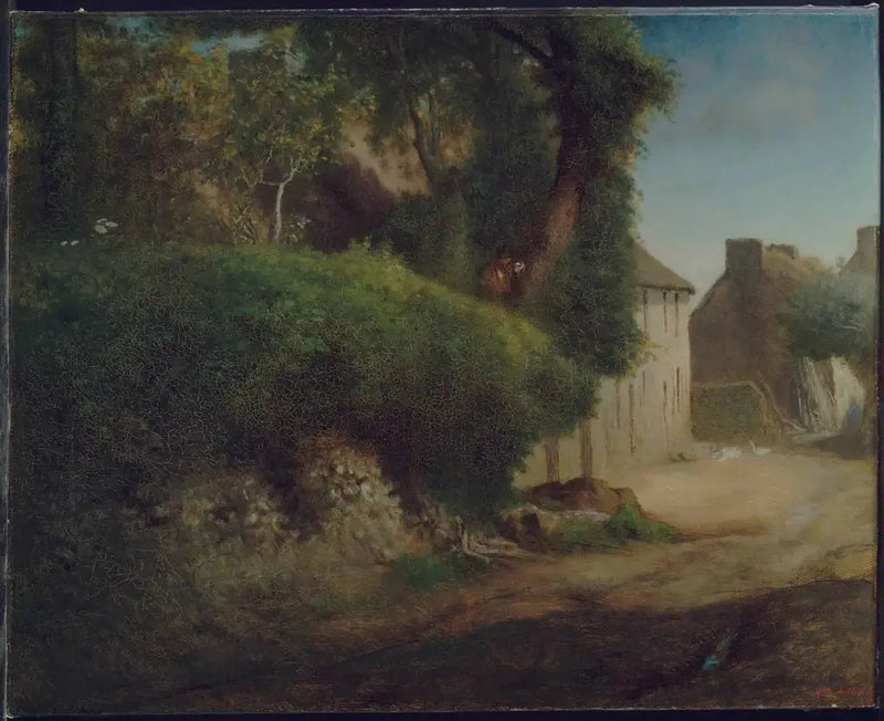 Familienhuset af Millet i Gruchy - Jean-François Millet
