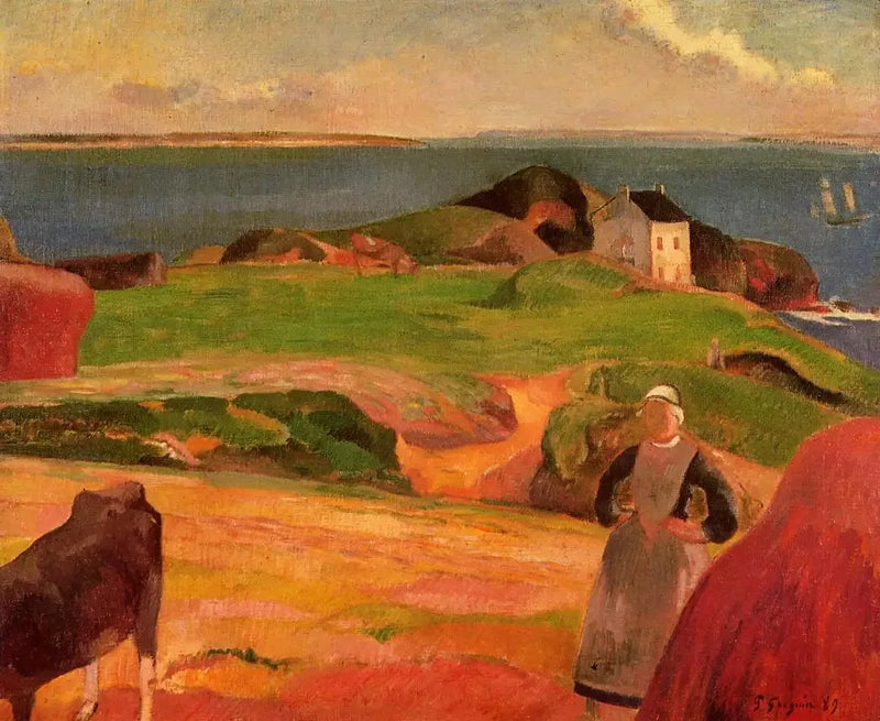 Det isolerede hus - Paul Gauguin