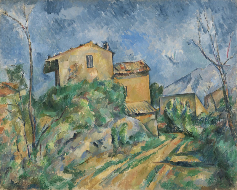 Huset Maria på vejen til Château Noir - Paul Cézanne