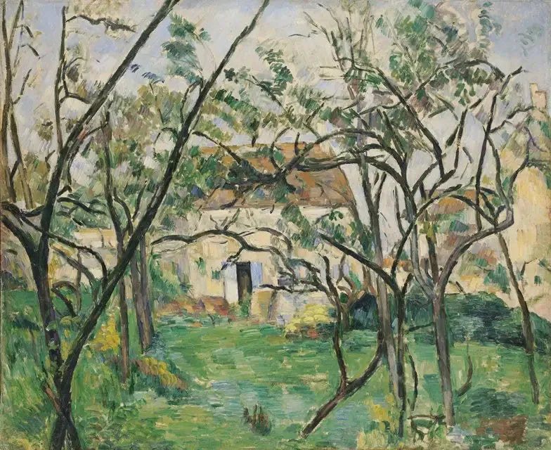 Det rustikke hus - Paul Cézanne