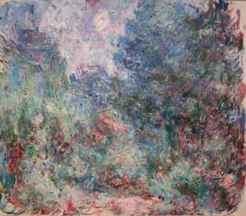Huset set fra rosenhaven - Claude Monet