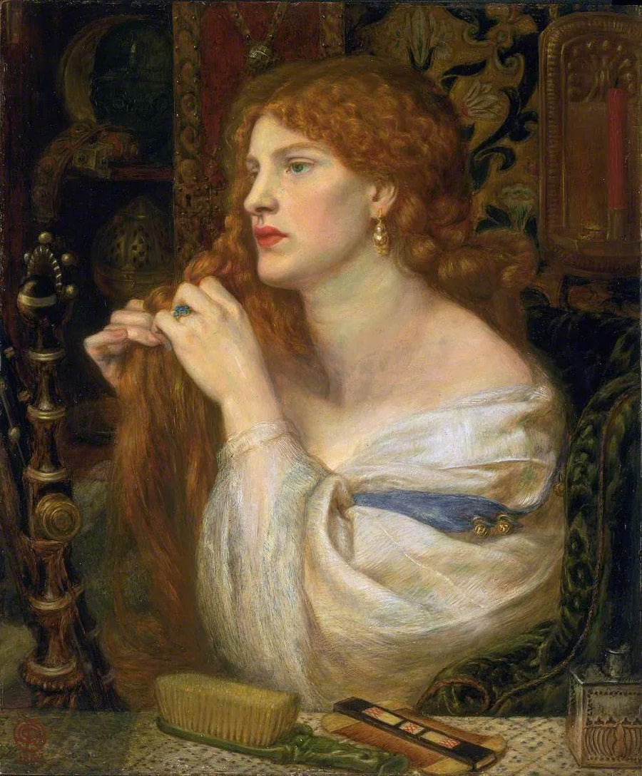 Fazio's lærerinde - Dante Gabriel Rossetti
