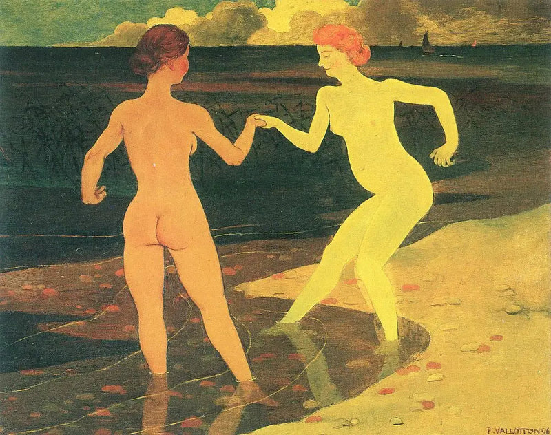 La maîtresse og tjenestepigen - Félix Vallotton