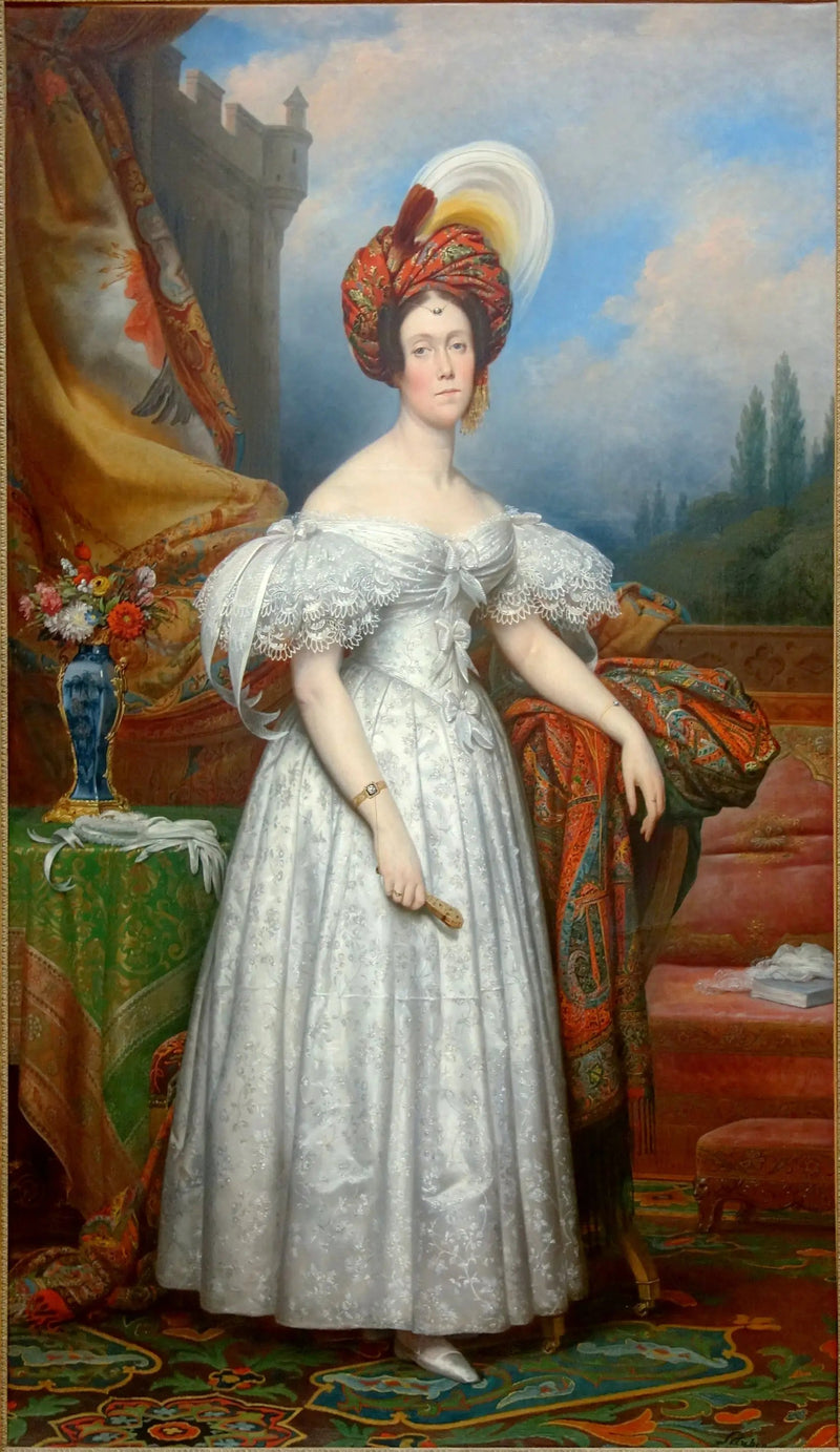 Marquise Charles de Bethisy, née Adèle-Mathilde-Emmanuelle de Guernonval d'Esquelbecq - Charles de Steuben