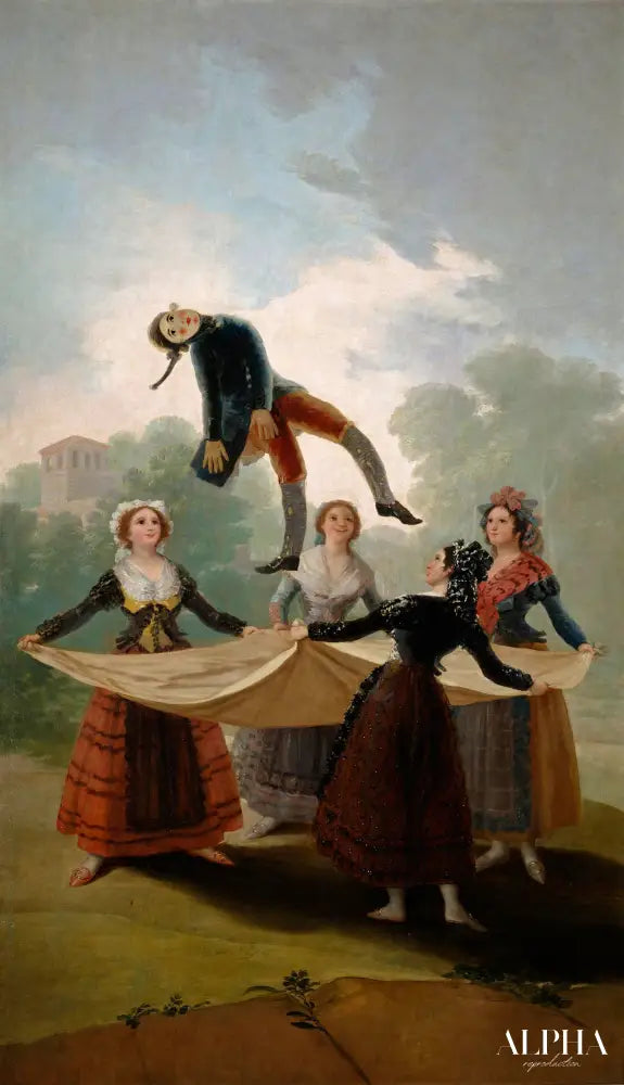 La mauviette - Francisco de Goya - Reproductions de tableaux et peintures haut de gamme