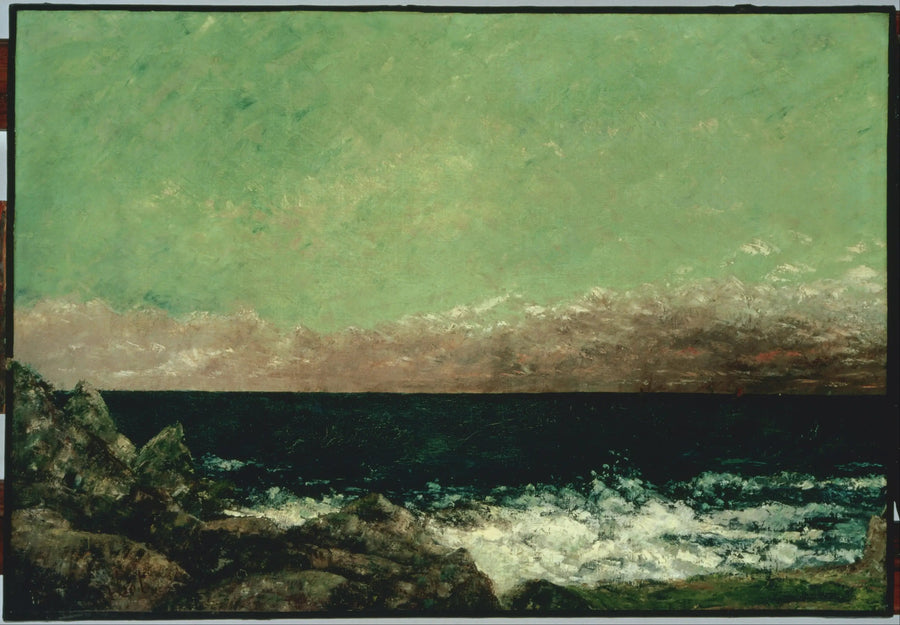 Middelhavet - Gustave Courbet