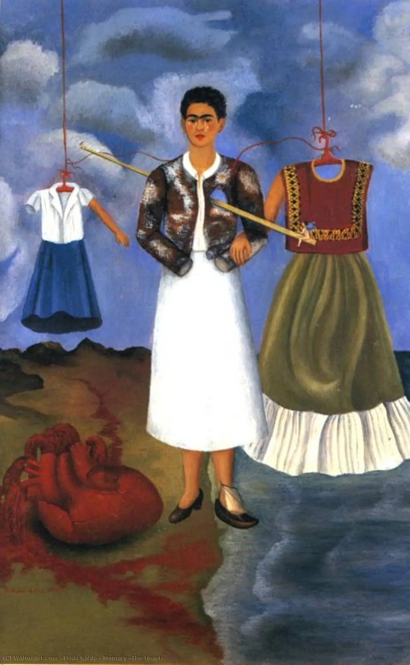 Hukommelsen eller hjertet - Frida Kahlo