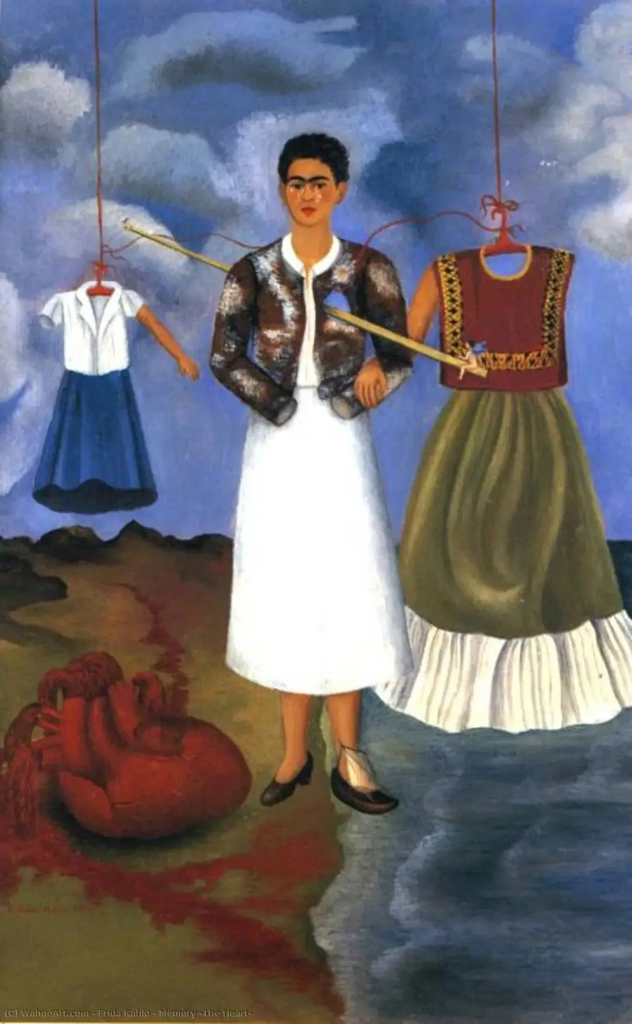Hukommelsen eller hjertet - Frida Kahlo