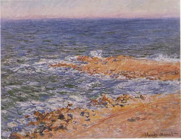 Havet ved Antibes - Claude Monet