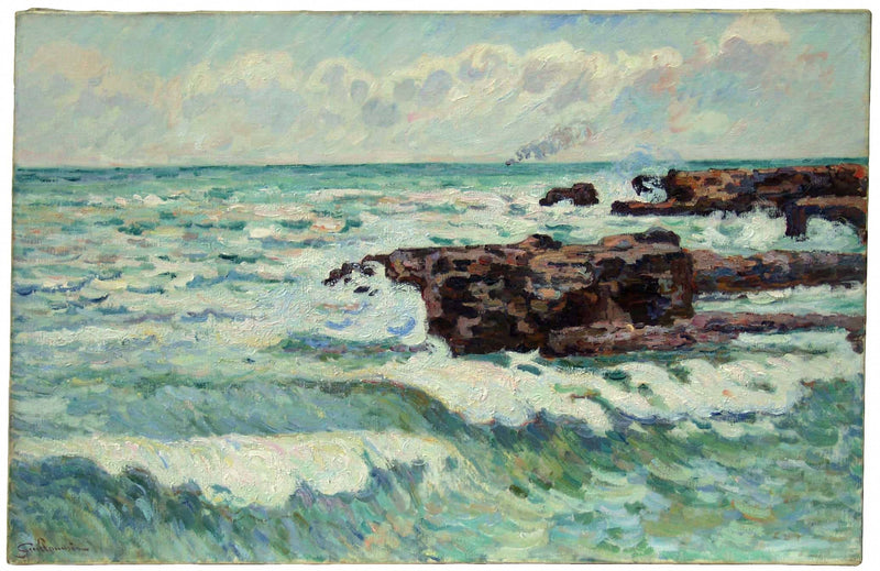 Havet ved Saint-Palais - Armand Guillaumin