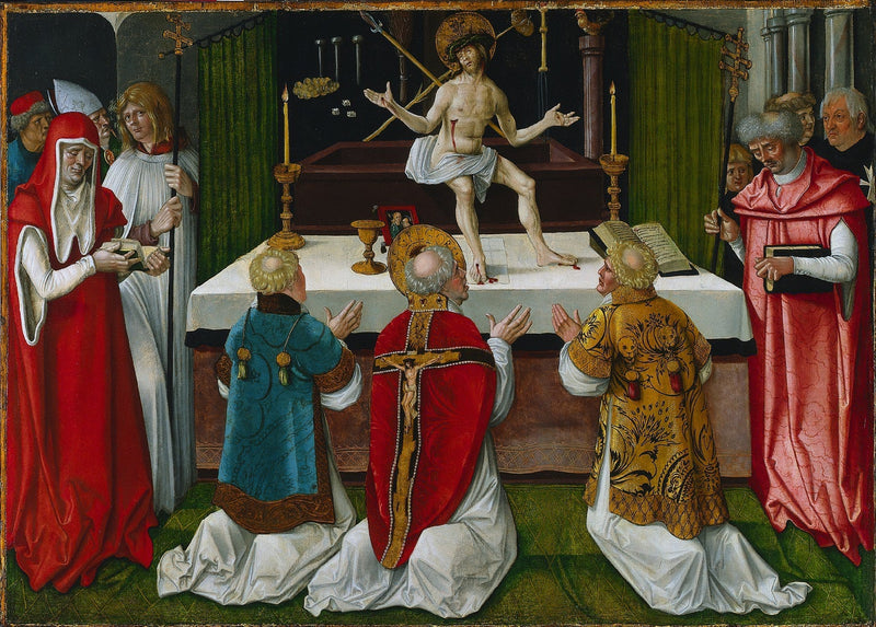 Saint Gregors Messe - Hans Baldung Grien