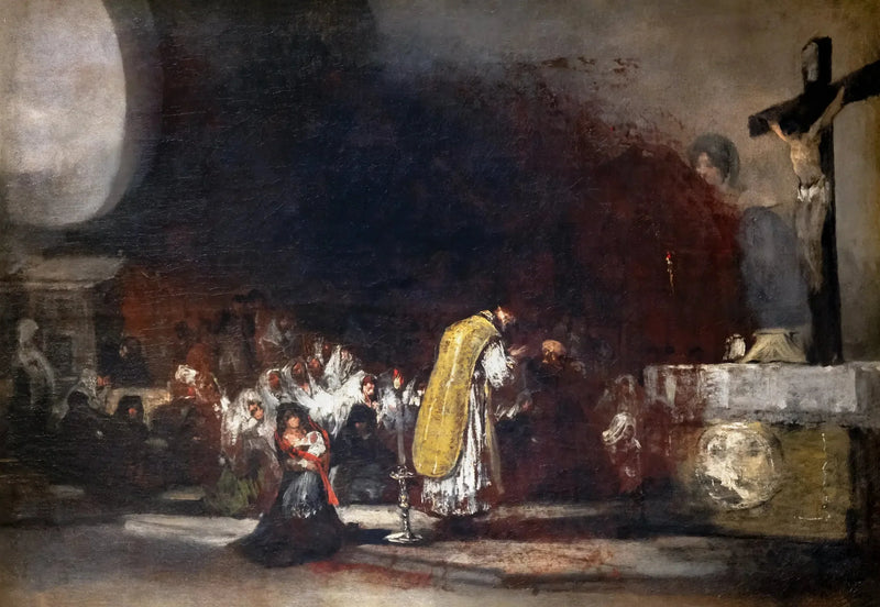 Messen for genopretning - Francisco de Goya