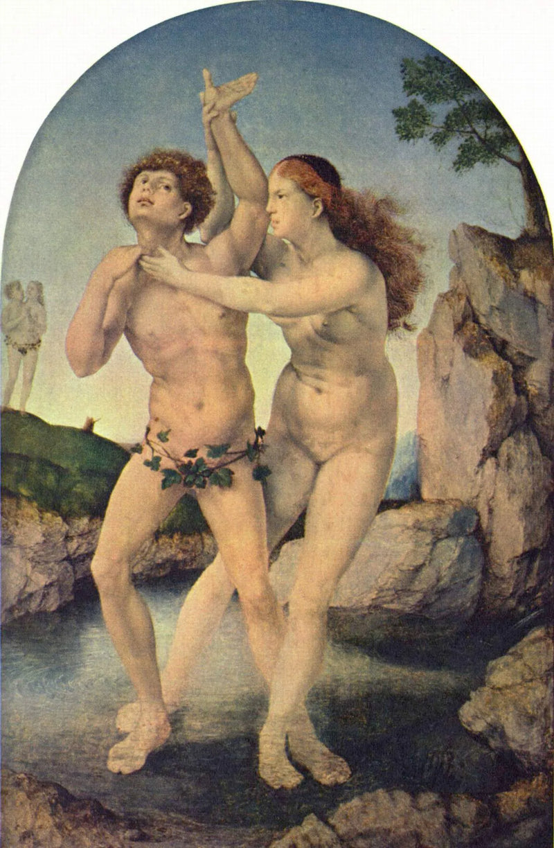 Hermaphroditens og Salmacis' forvandling - Jan Gossaert