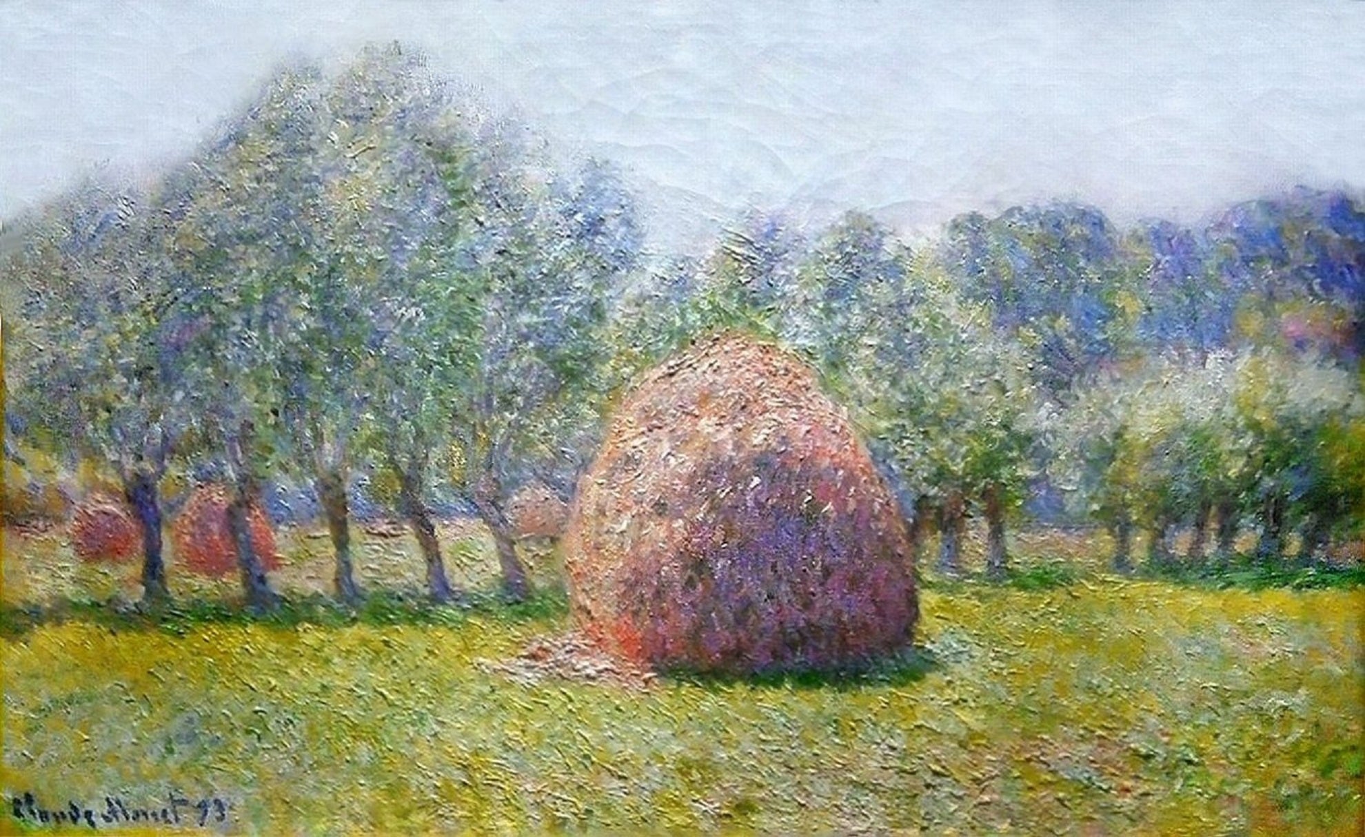 Reproduction du tableau « Le moulin - Claude Monet » par Alpha Reproduction en peinture à l’huile