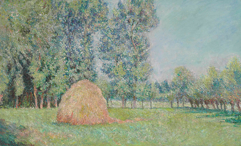 La meule, Plaines des Ajoux, Giverny - Blanche Hoschedé Monet