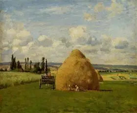 Høsten, Pontoise - Camille Pissarro