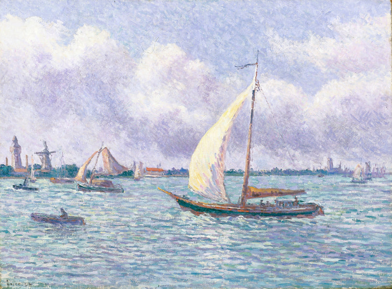 La Meuse nær Dordrecht - Maximilien Luce