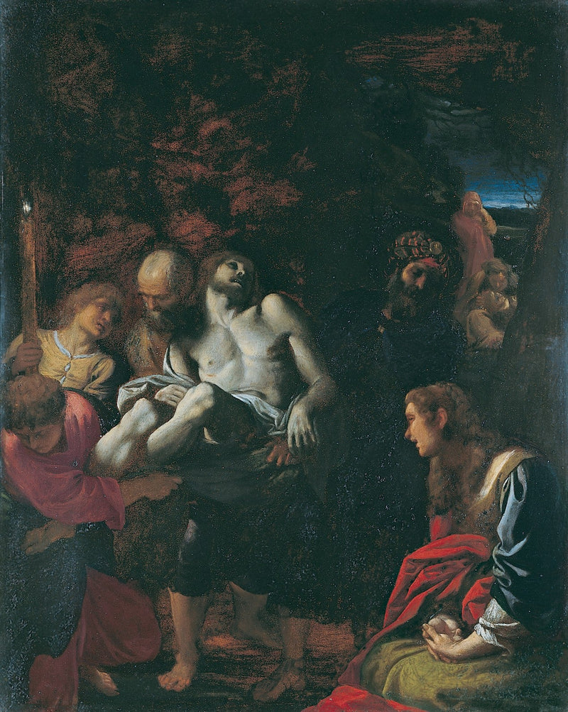 Gravlæggelsen - Annibale Carracci