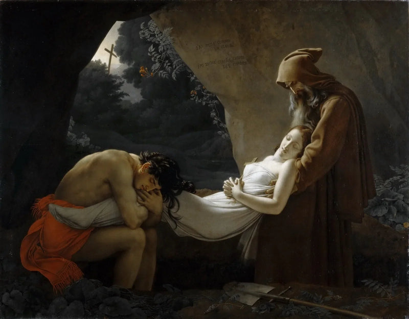 La mise au tombeau d'Atala - Anne-Louis Girodet
