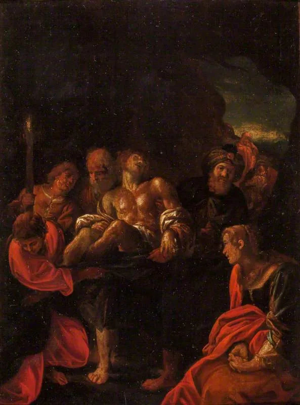 Kristi Gravlæggelse - Annibale Carracci