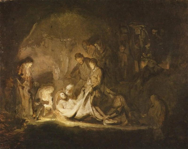 Kristi nedtagning fra korset - Rembrandt