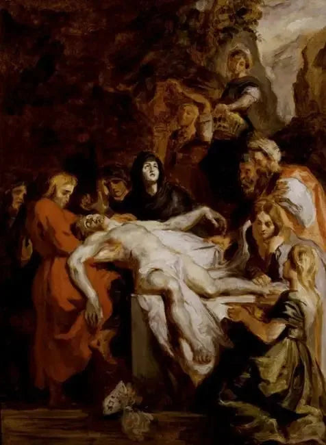 Gravenedlæggelsen - Eugène Delacroix