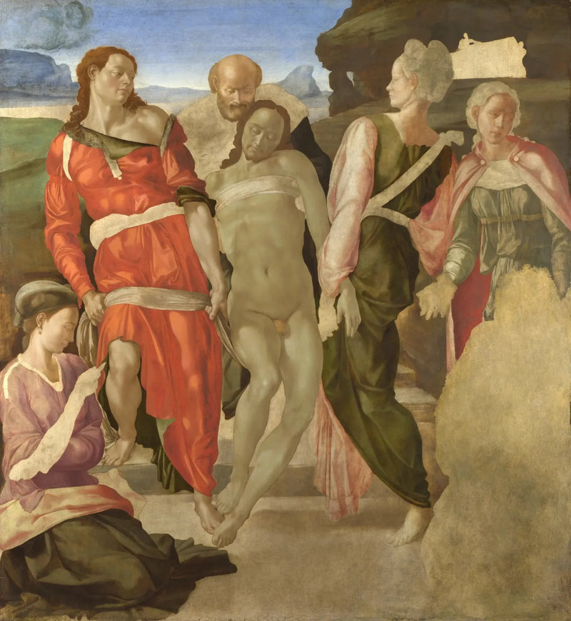 Gravenedlæggelsen - Michelangelo