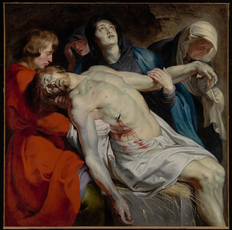 Gravenedlæggelsen - Peter Paul Rubens
